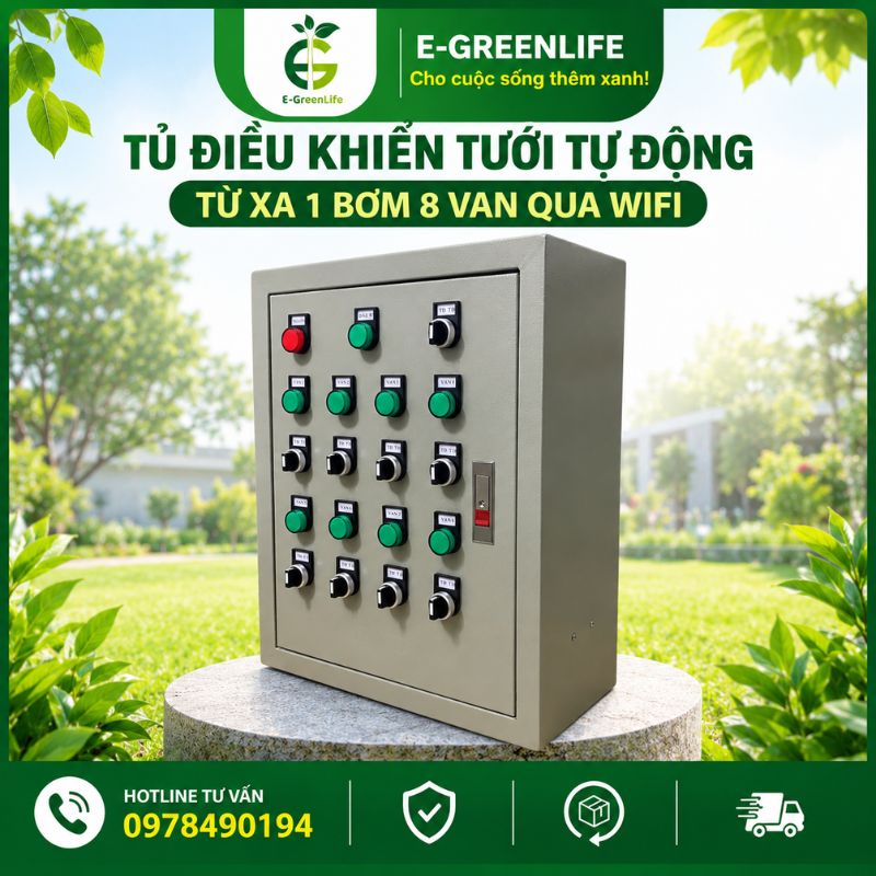 E-GreenLife-ban-tu-dieu-khien-tuoi-tu-dong-tu-xa-1-bom-8-van-qua-wifi E-GreenLife bán tủ điều khiển tưới tự động từ xa 1 bơm 8 van qua wifi