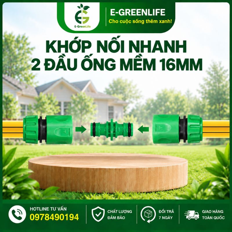E-GreenLife-chuyen-ban-khop-noi-nhanh-2-dau-ong-mem-16mm E-GreenLife chuyên bán Khớp nối nhanh 2 đầu ống mềm 16mm