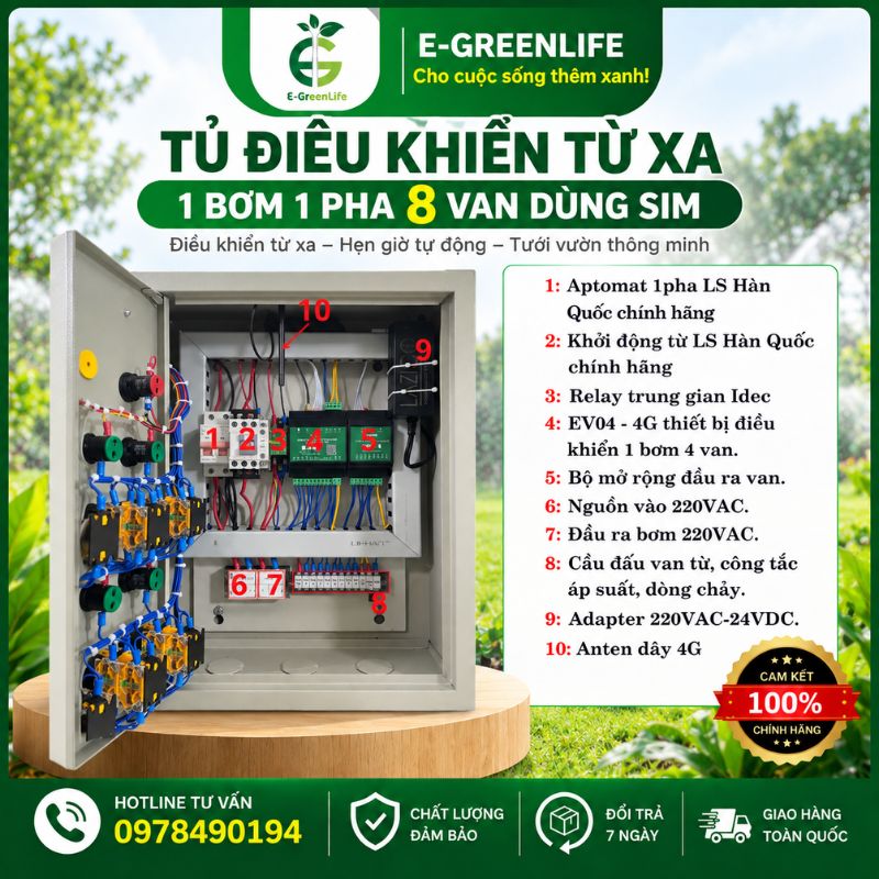 cau-tao-cua-tu-dieu-khien-tu-xa-1-bom-1-pha-8-van-dung-sim Cấu tạo của tủ điều khiển từ xa 1 bơm 1 pha 8 van dùng sim