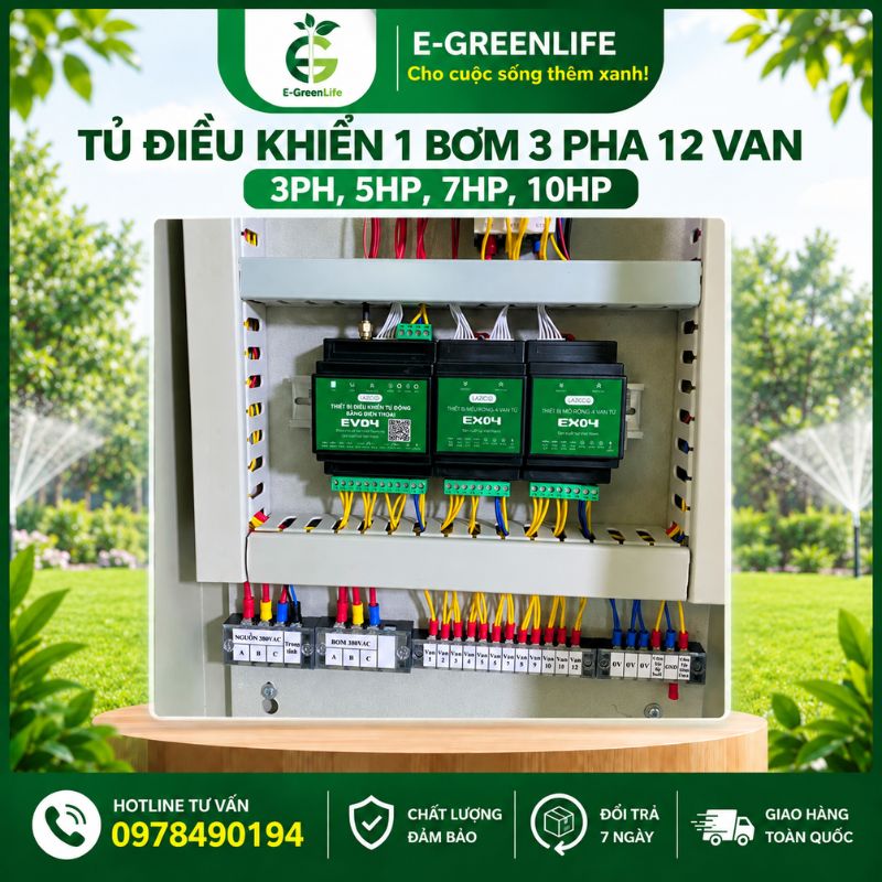 cau-tao-tu-dieu-khien-1-bom-3-pha-12-van Cấu tạo tủ điều khiển 1 bơm 3 pha 12 van 3PH, 5HP, 7HP, 10HP