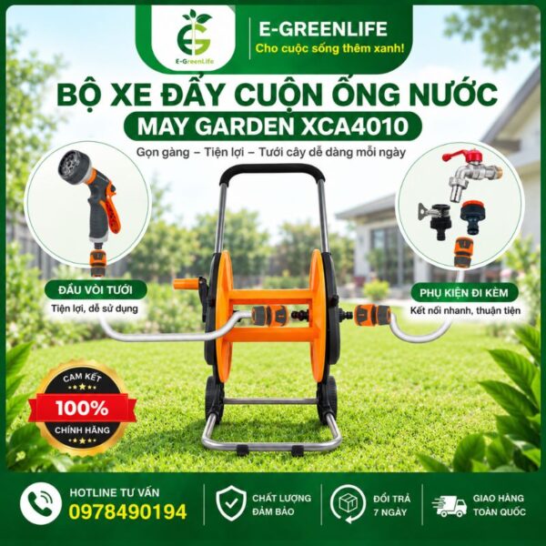 Mua bộ xe đẩy cuộn ống nước May Garden XCA4010 ở đâu
